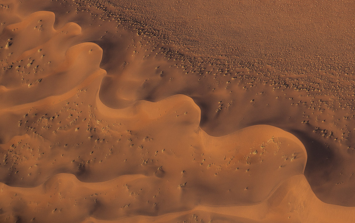 Dune Patterns, Namib Desert, Namibia, by Andrew Jones