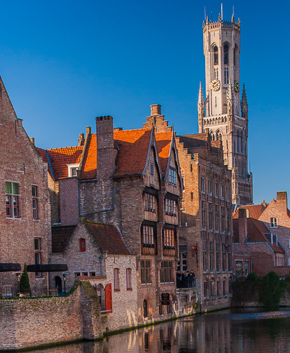 Belfort, Bruges, Belgium, by Andrew Jones
