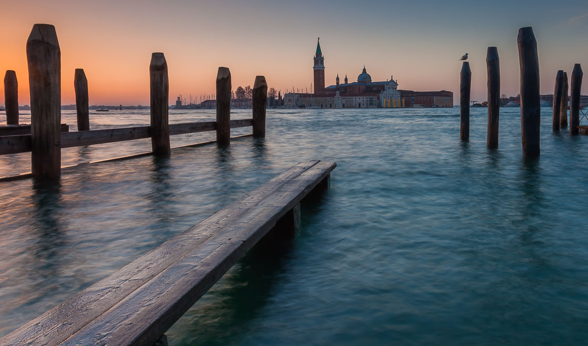 Mooring at Zaccaria, Venice, Italy, by Andrew Jones