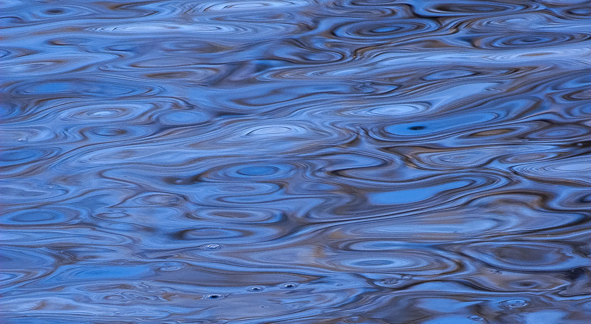 Coquet River Reflections, Warkworth, Northumberland, by Andrew Jones