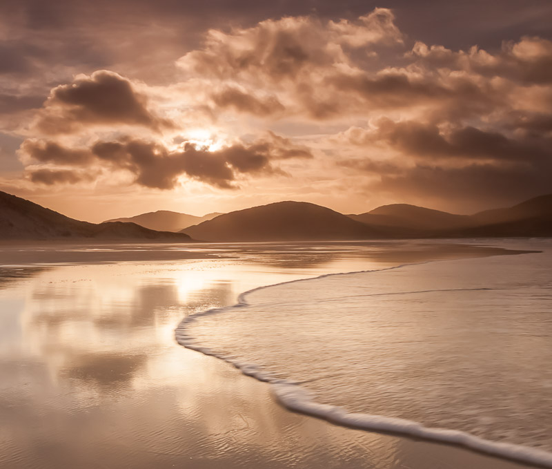 Luskentyre Sunrise, Isle of Harris, Scotland, by Andrew Jones