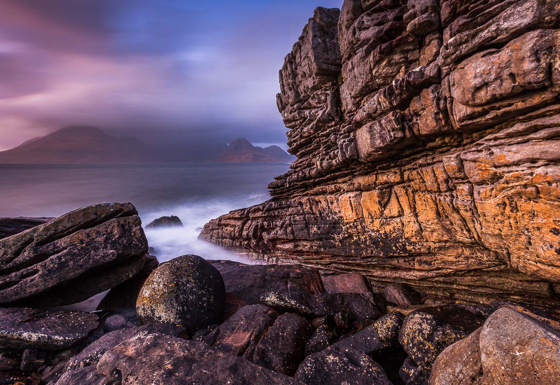 Twilight at Elgol, Isle of Skye, Scotland, by Andrew Jones