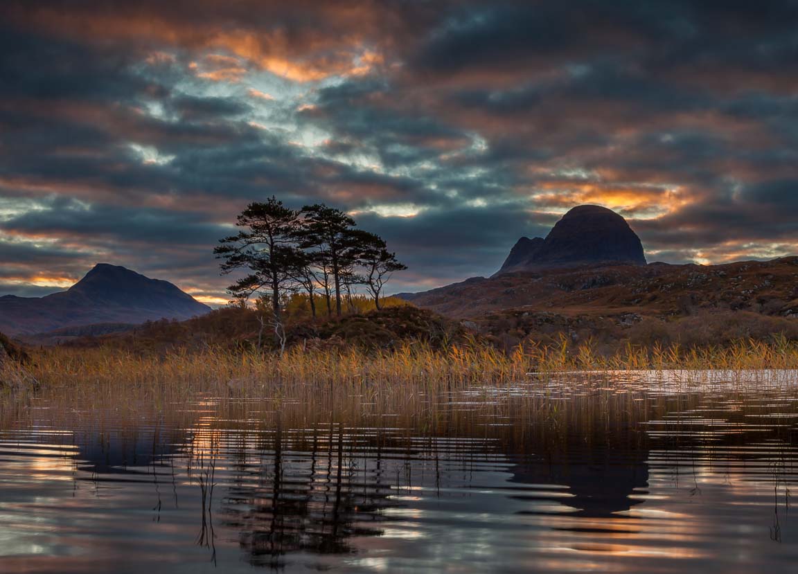 Suardalain at Sunrise, Sutherland, Scotland, by Andrew Jones