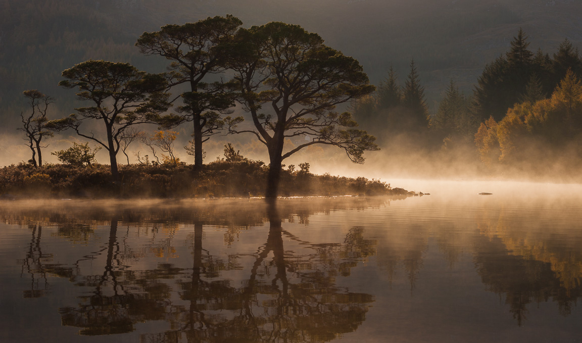 Loch Maree Mists, Wester Ross, Scotland, by Andrew Jones